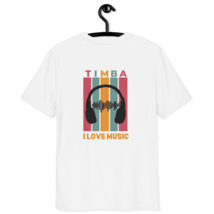 I Love Timba Unisex organic cotton t-shirt