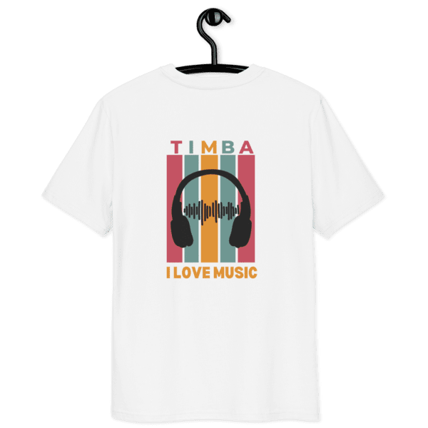 I Love Timba Unisex organic cotton t-shirt