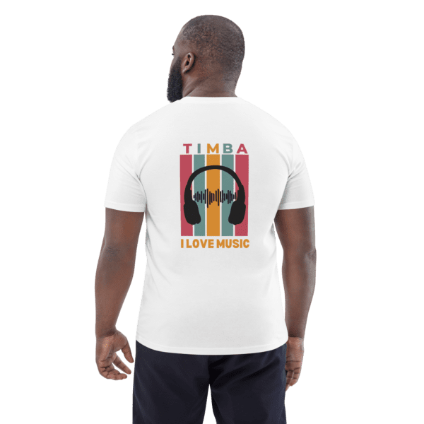 I Love Timba Unisex organic cotton t-shirt - Image 2