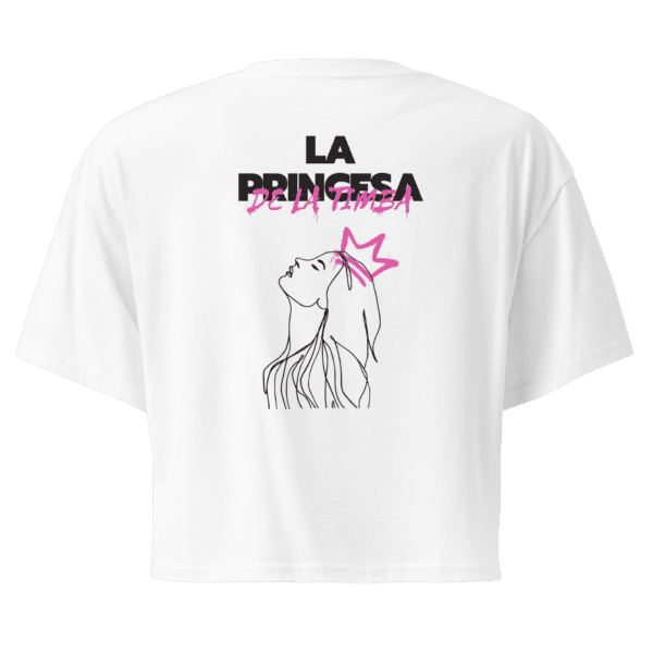 Princesa de la Timba Women’s crop top - Image 3