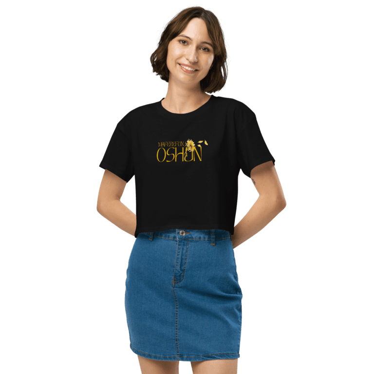 Maferefun Oshun/Ochun Women’s crop top