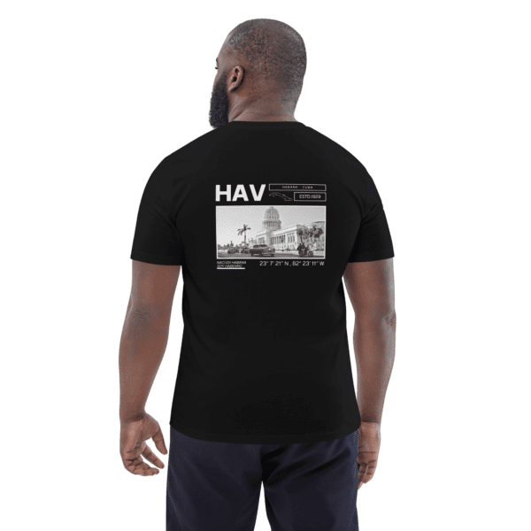 Habanero - ( Nací en Habana soy Habanero) Unisex organic cotton t-shirt - Image 3