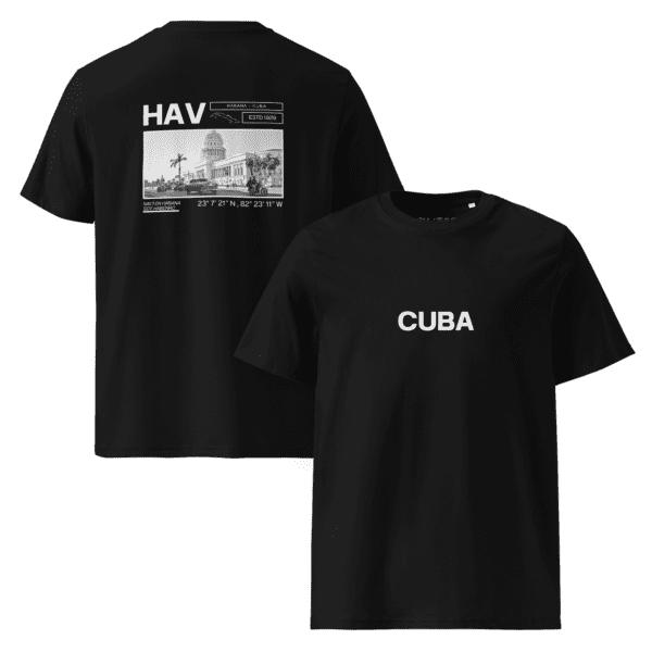 Habanero - ( Nací en Habana soy Habanero) Unisex organic cotton t-shirt - Image 2