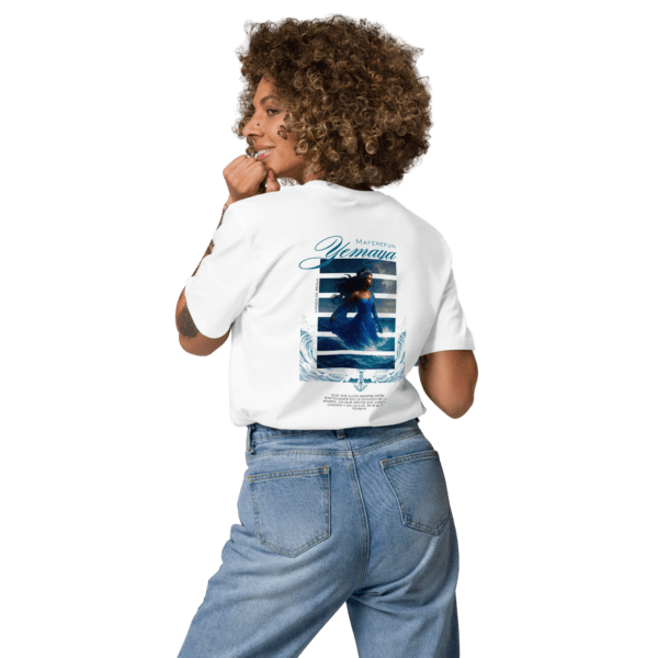 Maferefun Yemaya Unisex organic cotton t-shirt - Image 2