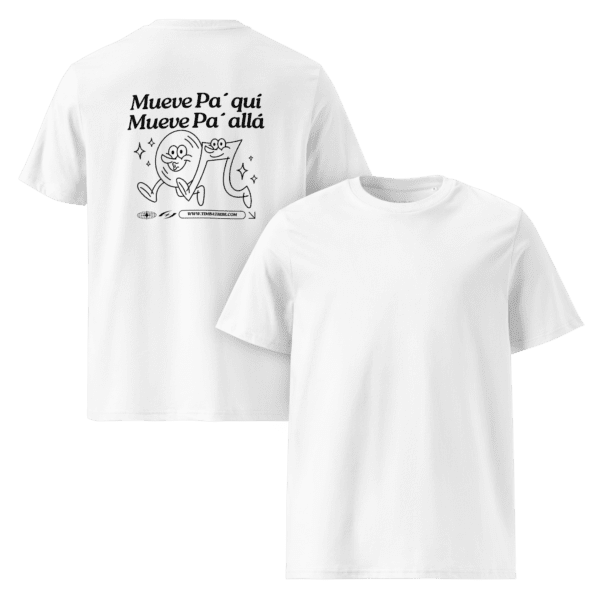Muevete Unisex organic cotton t-shirt - Image 3