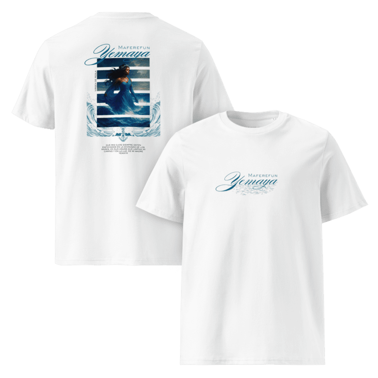 Maferefun Yemaya Unisex organic cotton t-shirt