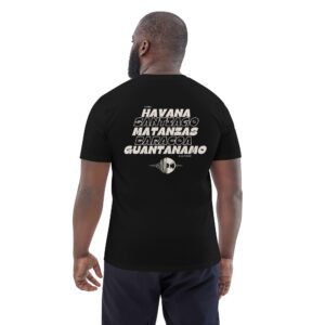Havana - Santiago - Matanzas - Baracoa - Guantanamo  Unisex organic cotton t-shirt
