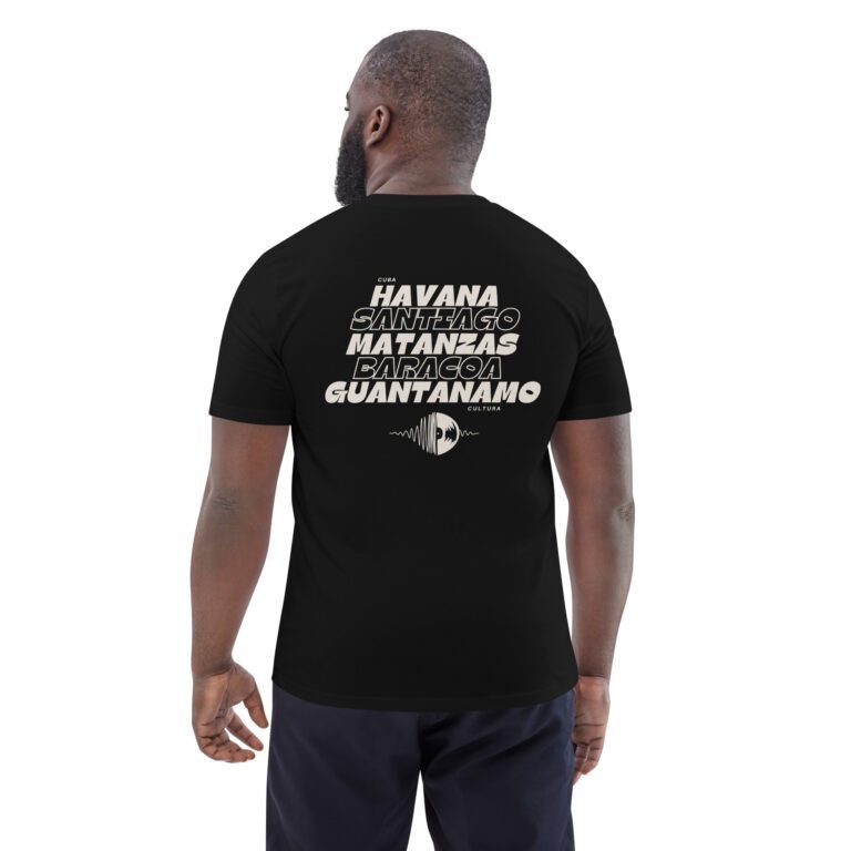 Havana – Santiago – Matanzas – Baracoa – Guantanamo  Unisex organic cotton t-shirt