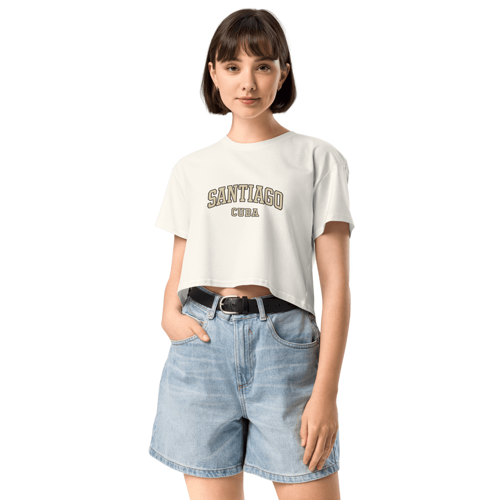 Santiago - Cuba Women’s crop top - Image 5