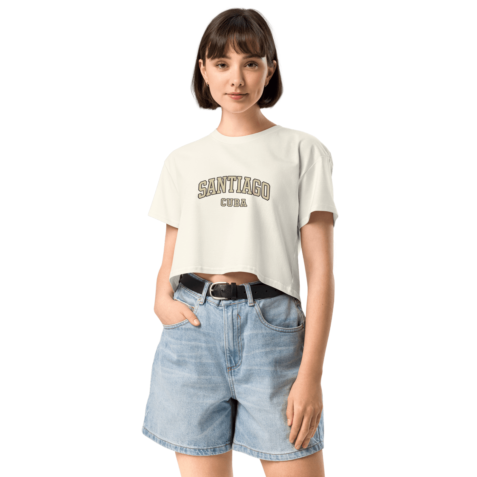 Santiago - Cuba Women’s crop top - Image 4